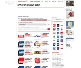 Direct-Radio.fr Screenshot