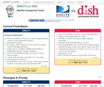 Direct-VS-Dish.com(DIRECTV vs) Screenshot