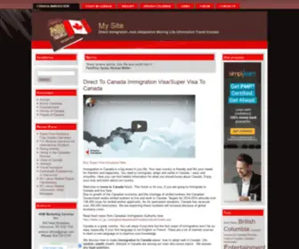 Direct2Canada.com(Immigration to Canada) Screenshot