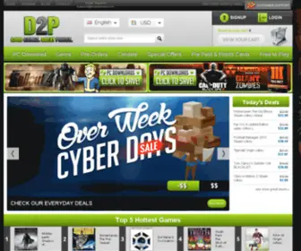Direct2Play.com(PC Games CD Keys Online With Heavy Discount at One Place) Screenshot