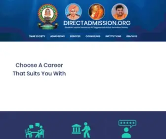 Directadmission.org(Choose A Career That Suits You With Us) Screenshot