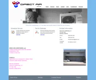 Directairhawaii.com(Direct Air Conditioning) Screenshot