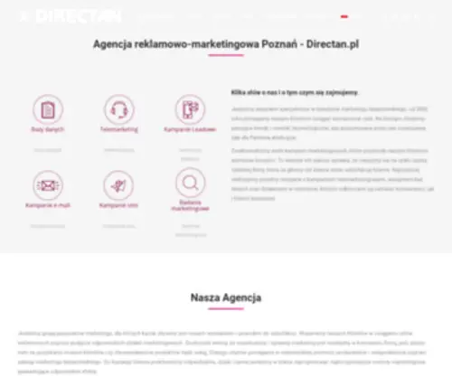 Directan.pl(Agencja reklamowo) Screenshot