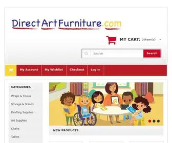 Directartfurniture.com(Direct Art Furniture) Screenshot