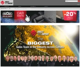 Directautoimport.com(Direct Auto Import) Screenshot