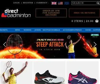 Directbadminton.co.uk(Rackets) Screenshot