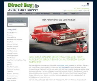 Directbuyautobodysupply.com(Auto Body Supplies) Screenshot