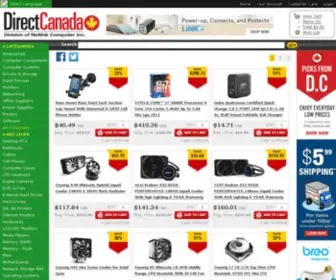 Directcanada.com(Buy Computer Parts) Screenshot