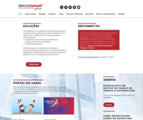 Directchannel.com.br(Consultoria de Negócios e Vendas) Screenshot