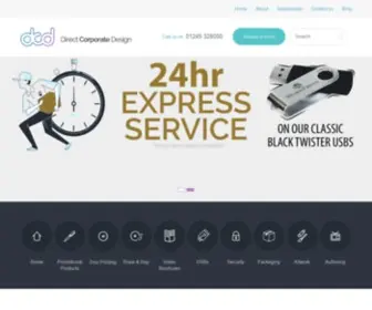 Directcorporatedesign.co.uk(Direct Corporate Design) Screenshot