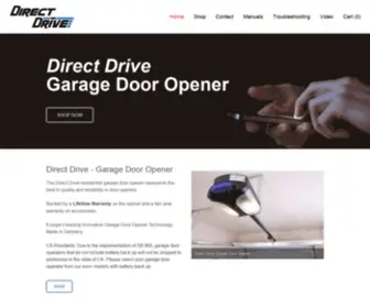 Directdriveopener.com(The sommer garage door opener) Screenshot