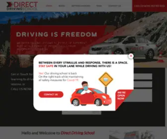 Directdrivingschool.ca(Driving Lessons in Calgary) Screenshot