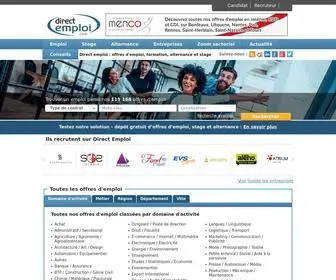 Directemploi.com(Recherche d'offres d'emploi) Screenshot