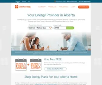 Directenergy.ca(Power & Electricity Company) Screenshot