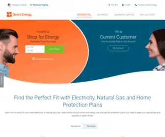 Directenergy.com(Electric Company & Natural Gas Provider) Screenshot