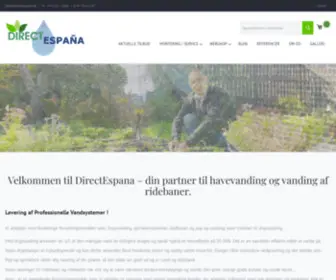 Directespana.dk(Directespana) Screenshot
