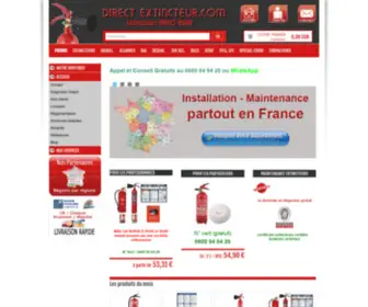 Directextincteur.com(Extincteurs à prix discount) Screenshot