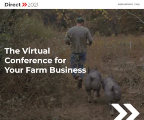 Directfarmconference.com(Direct Conference) Screenshot