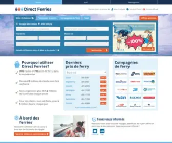 Directferries.ch(Billets de bateau) Screenshot