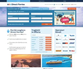 Directferries.it(Acquista i Biglietti Online) Screenshot
