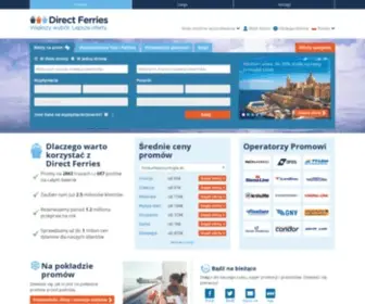 Directferries.pl(Direct Ferries) Screenshot
