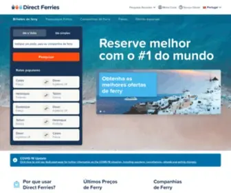 Directferries.pt(Ferries para Canárias) Screenshot