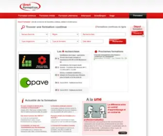 Directformation.com(Recherche) Screenshot