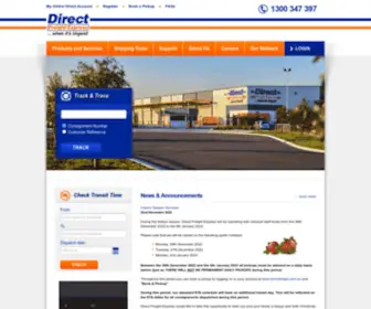 Directfreight.com.au(The best people backed by the best technology and infrastructure at a fair price) Screenshot