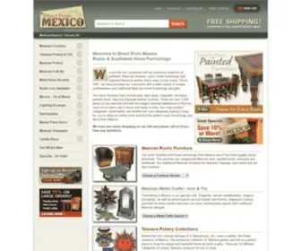 Directfrommexico.com(Mexican Furniture) Screenshot