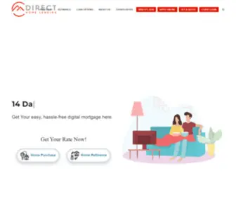 Directhl.com(Direct Home Lending) Screenshot