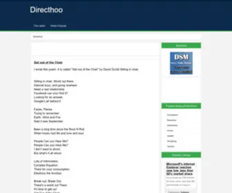 Directhoo.com(Articles) Screenshot