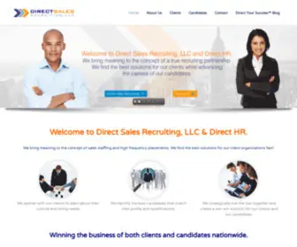 Directhr.com(Direct Sales Recruiting and Direct HR) Screenshot