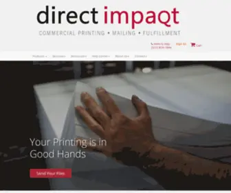 DirectimpaqTprint.com(Direct Impaqt) Screenshot