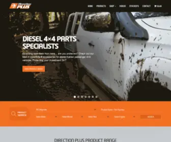 Direction-Plus.com(Diesel 4x4 Parts Specialists) Screenshot