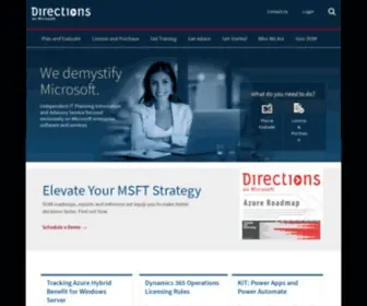 Directionsonmicrosoft.com(Directions on Microsoft) Screenshot