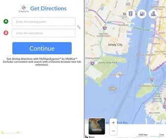 Directionspro.com(Driving Directions and Maps) Screenshot