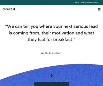 Directit.com.au(Customer Nurture) Screenshot