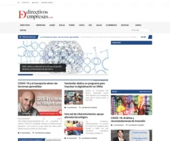 Directivosyempresas.com(Directivos y Empresas) Screenshot