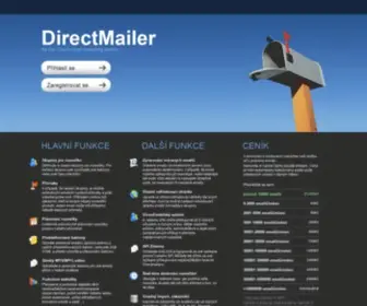 Directmailer.cz(Directmailer) Screenshot