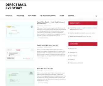 Directmaileveryday.com(Direct Mail Everyday) Screenshot