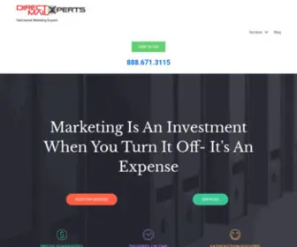 DirectmailXperts.com(Direct Mail Xperts) Screenshot