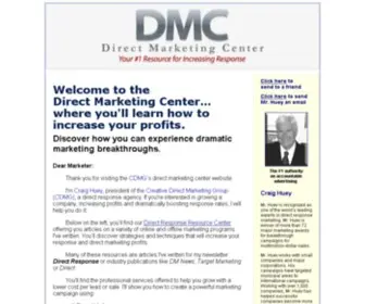 Directmarketingcenter.net(Direct Marketing Agency) Screenshot