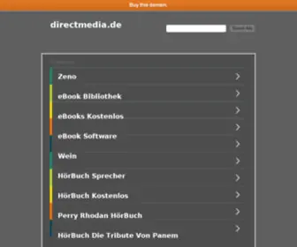 Directmedia.de(directmedia) Screenshot