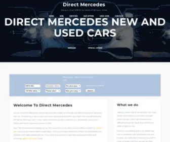 Directmercedes.co.uk(Taking a closer look at the world of car sales shows) Screenshot