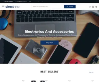 Directnine.ch(Online shopping from a huge selection of electronic products) Screenshot