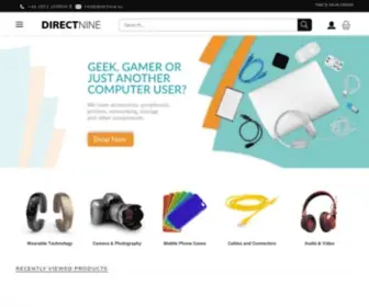 Directnine.com(Online shopping from a huge selection of electronic products) Screenshot