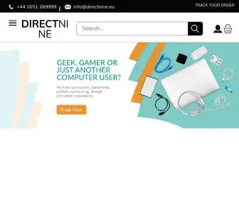 Directnine.eu(Online shopping from a huge selection of electronic products) Screenshot