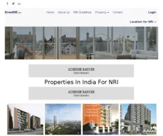 Directnri.com(Direct NRI) Screenshot