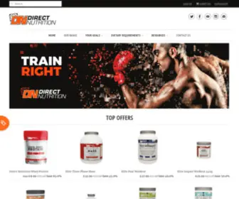 Directnutrition.co.uk(Direct Nutrition) Screenshot