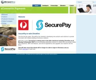 Directone.com.au(DirectOne Payment Solutions) Screenshot